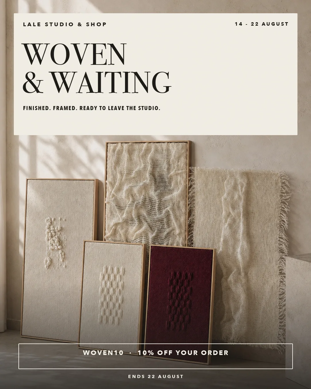 Post kampanii Woven and Waiting na Instagram